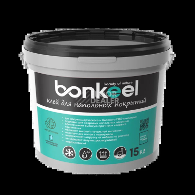 Сопутствующие материалы  Клей для напольных покрытий Bonkeel 15 кг. фото 1 | FLOORDEALER